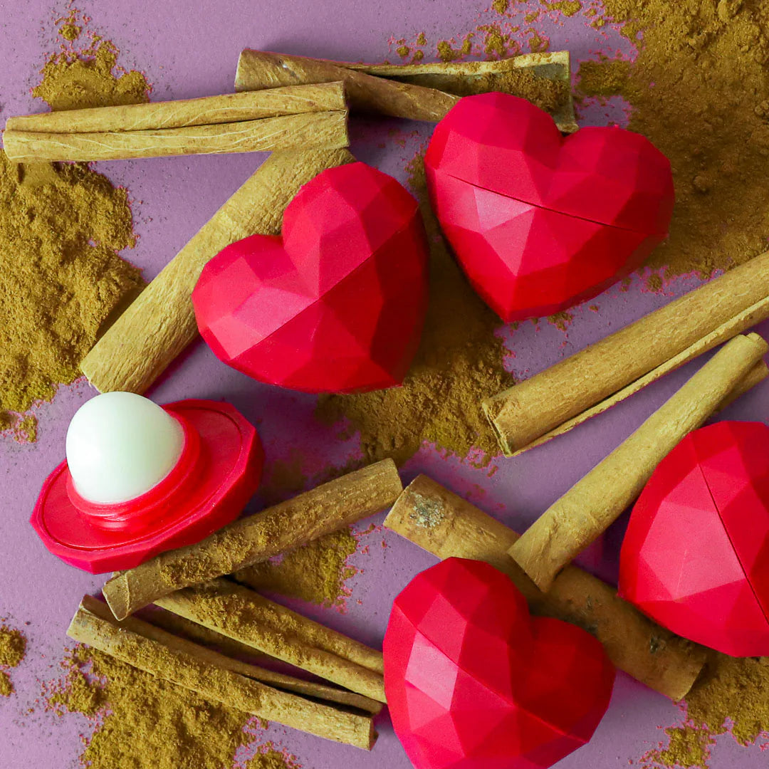 Red Heart Lip Balm - Cinnamon