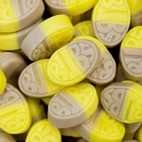 BUBS Godis: Banana Toffee Goody Ovals (3.17oz) Swedish Candy