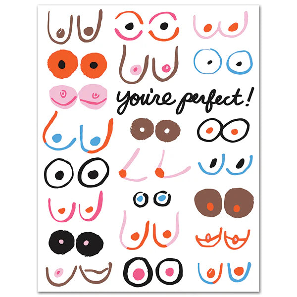 Boobs Birthday Card