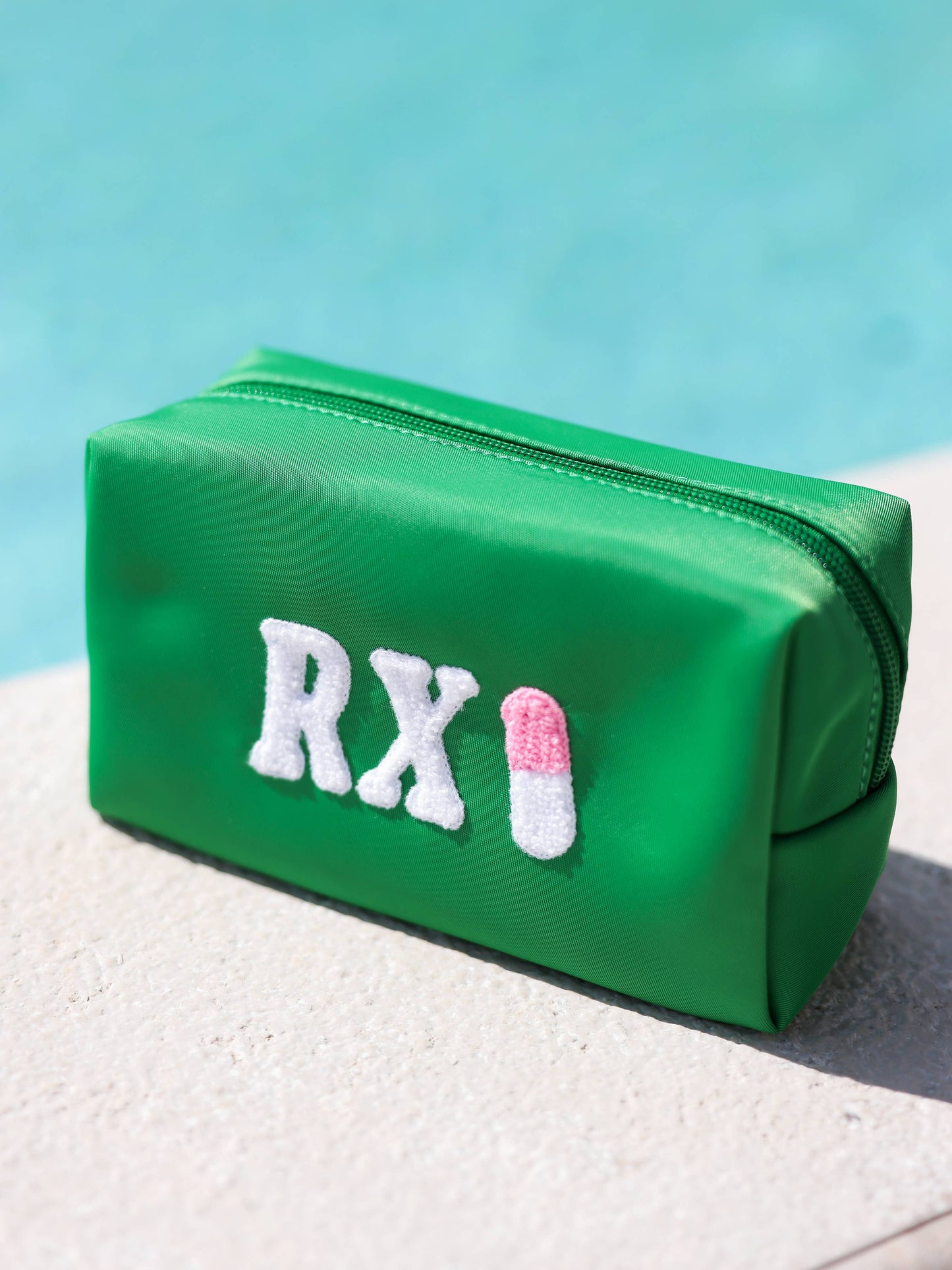 "RX" SMALL ZIP POUCH