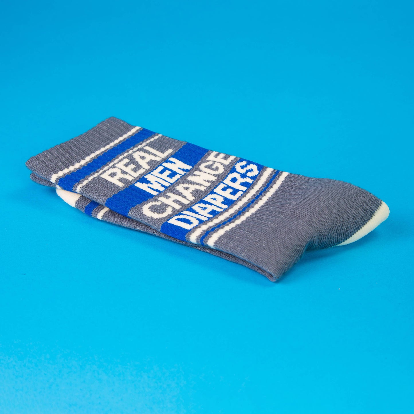 Real Men Change Diapers Gym Crew Socks