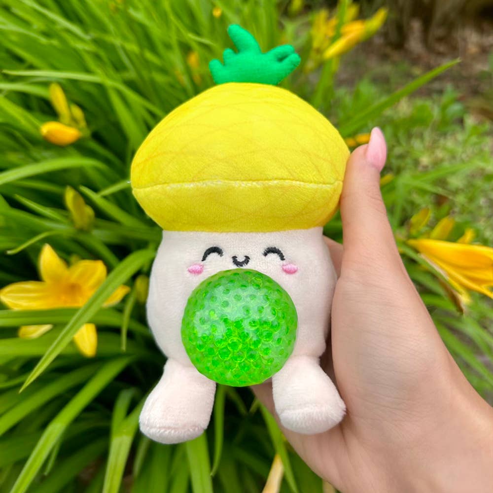 Mushroom Fruit Mashup - Sensory Beadie Buddies Squishy Toy