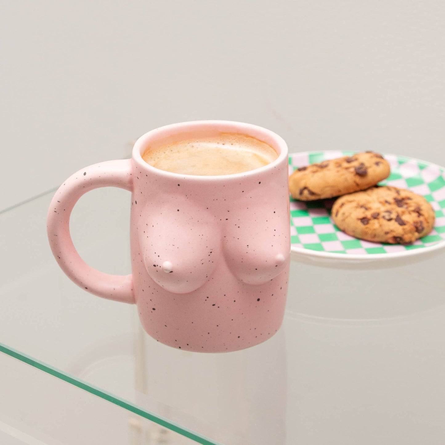 Pink Aesthetic Tits Mug HF