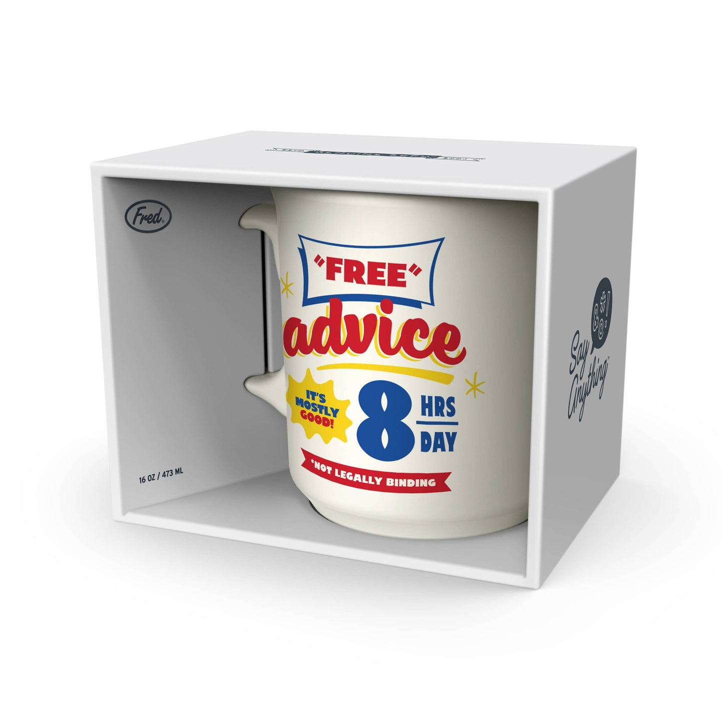 Say Anything Mug - Free Advice