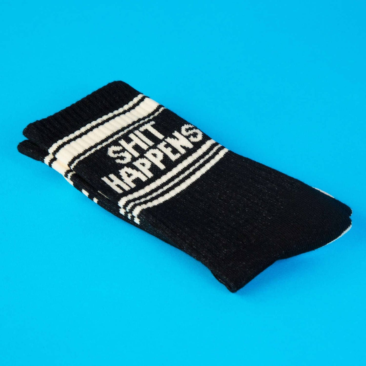 Shit Happens Gym Crew Socks