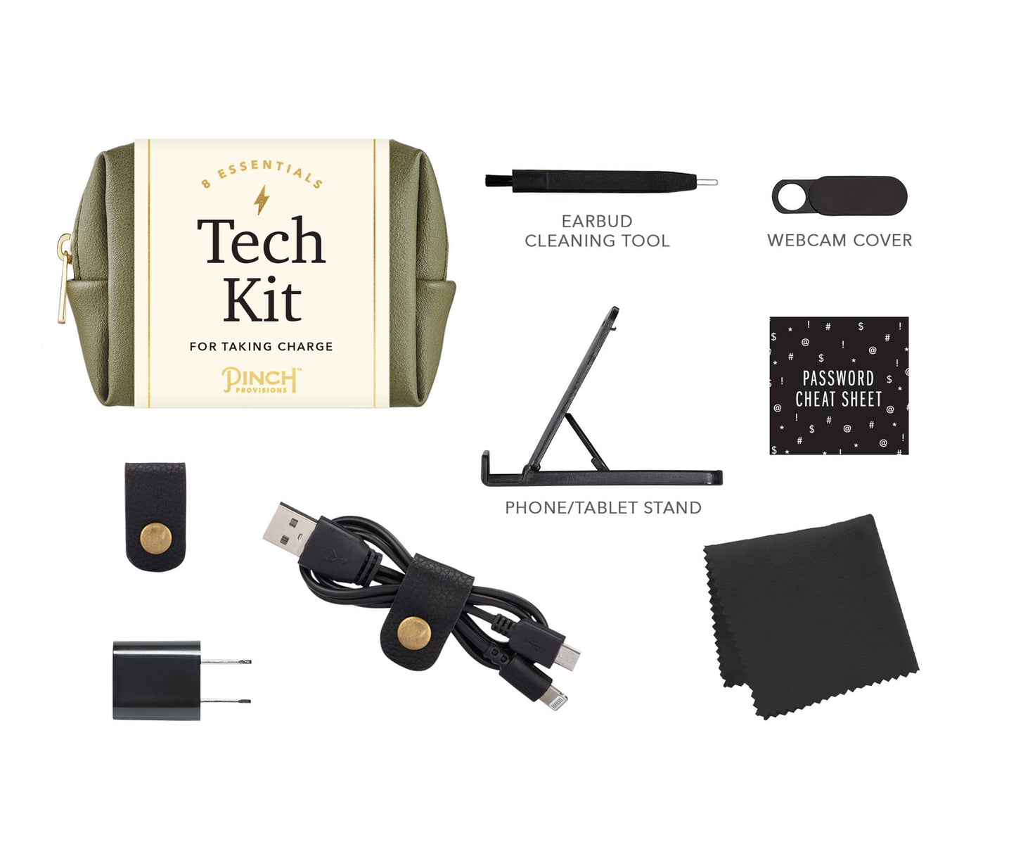 Tech Kit | Vegan Leather | Father's Day Gifts | Mens Gifts