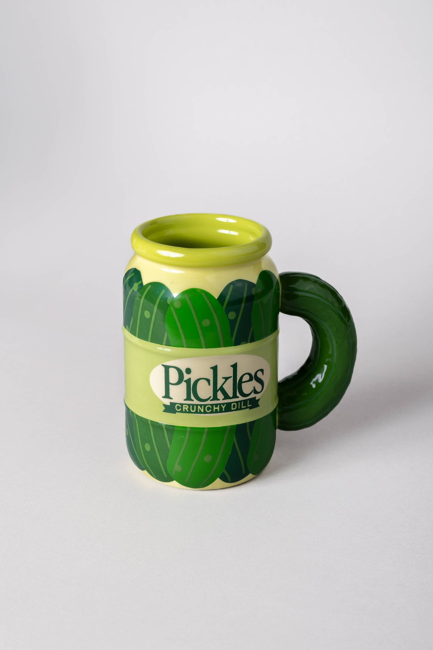Novelty Ceramic Mug, Pickle Jar
