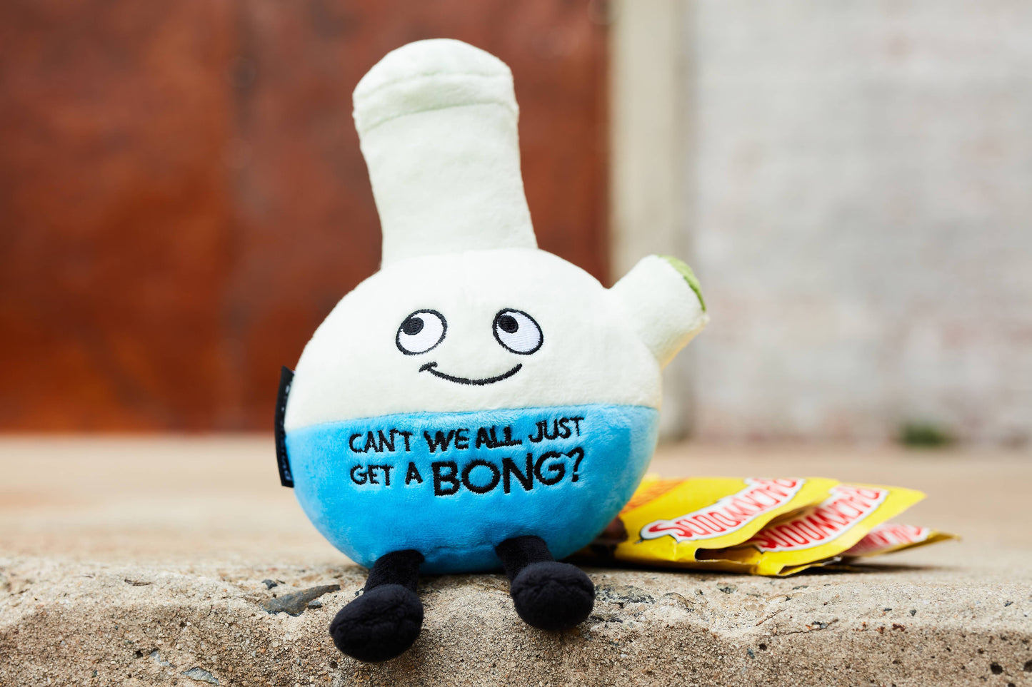 Novelty Bong Plush Great White Elephant Holiday Gift Toy