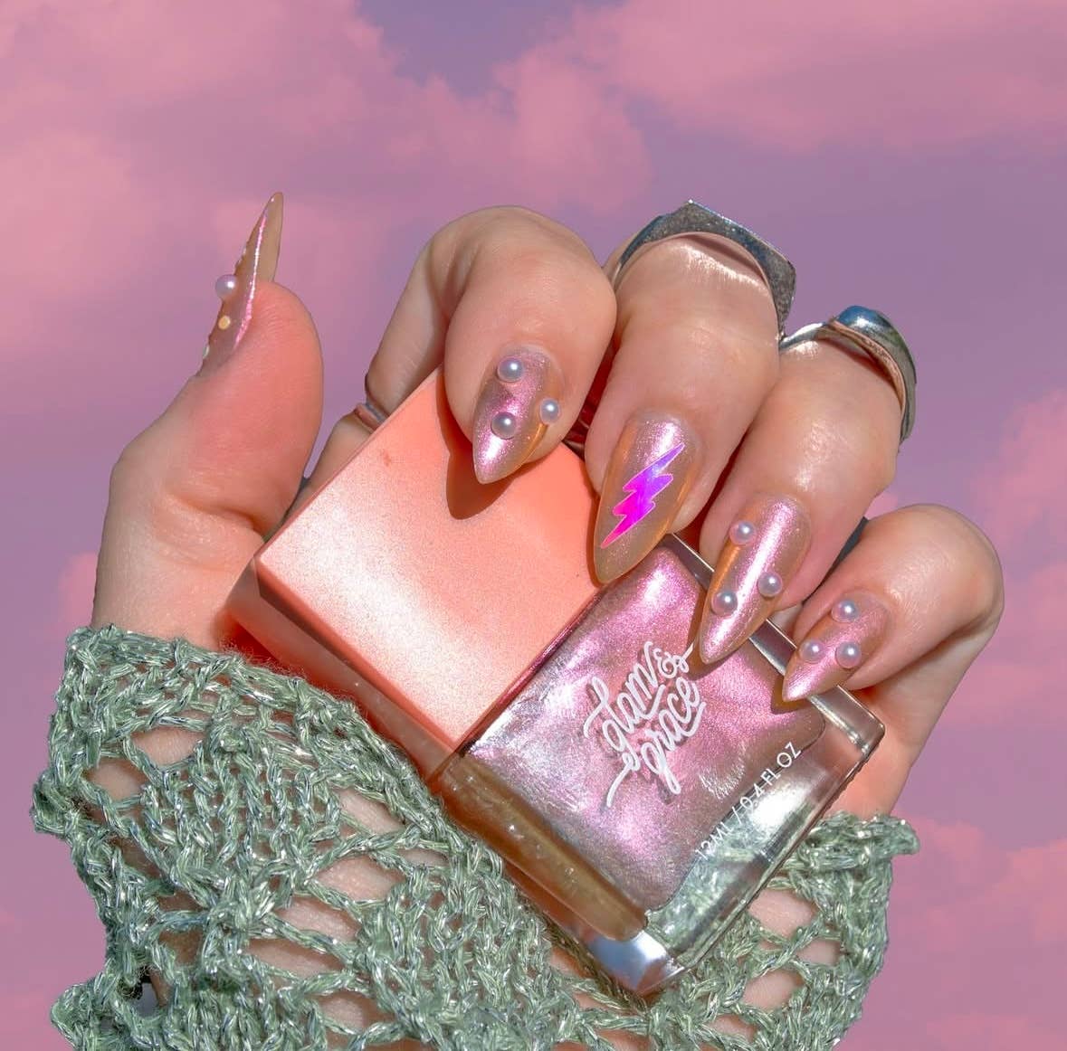 Non-Toxic Nail Polish - Pink Skies