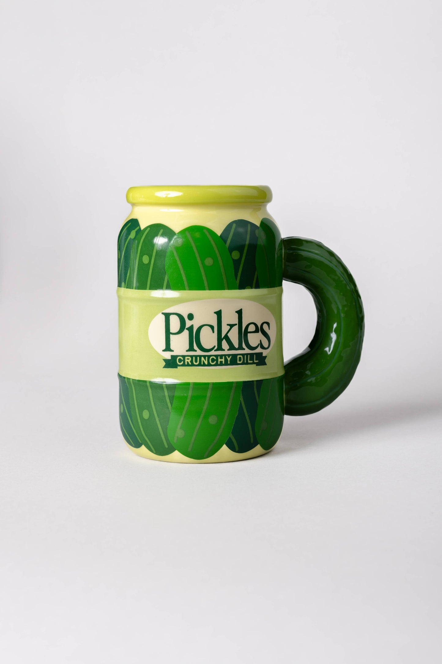 Novelty Ceramic Mug, Pickle Jar