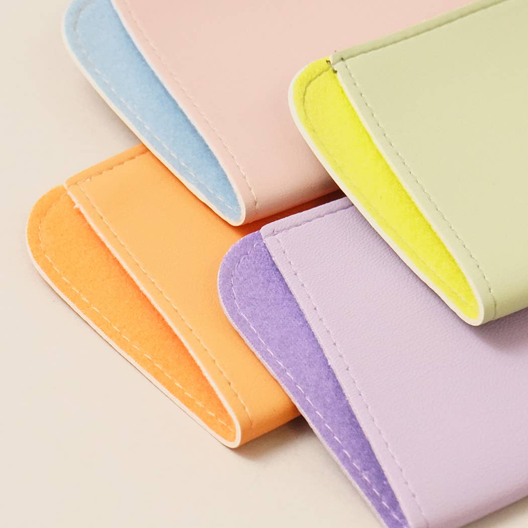 Two Tone Slip-In Eyeglass Cases
