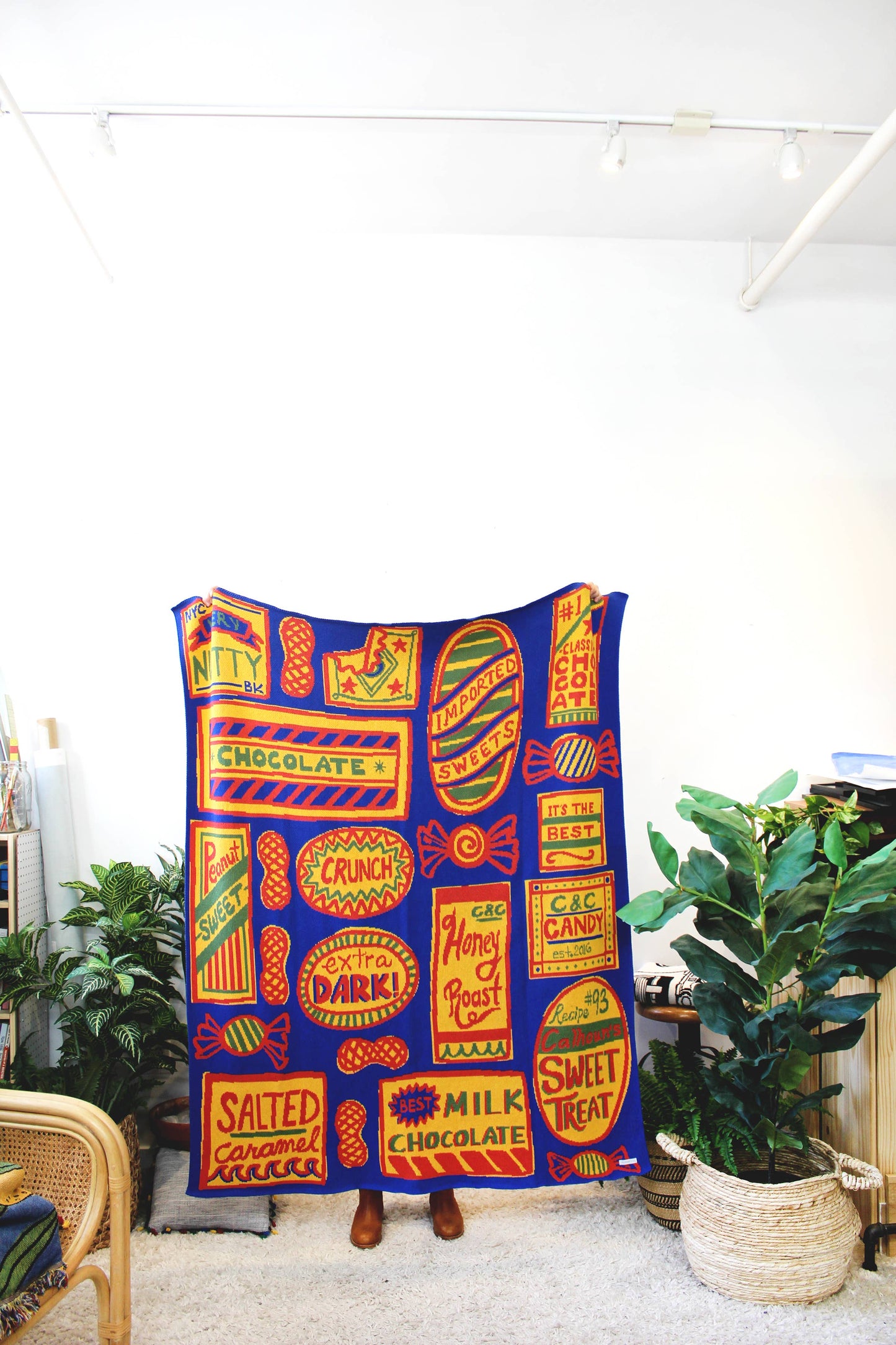 Sweet Treats Knit Blanket