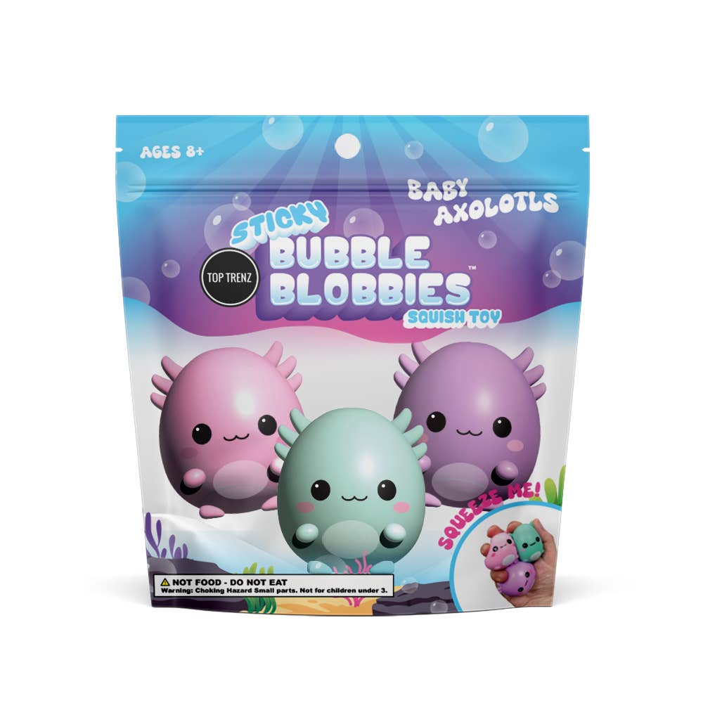 Axolotls-Sticky Bubble Blobbies Baby