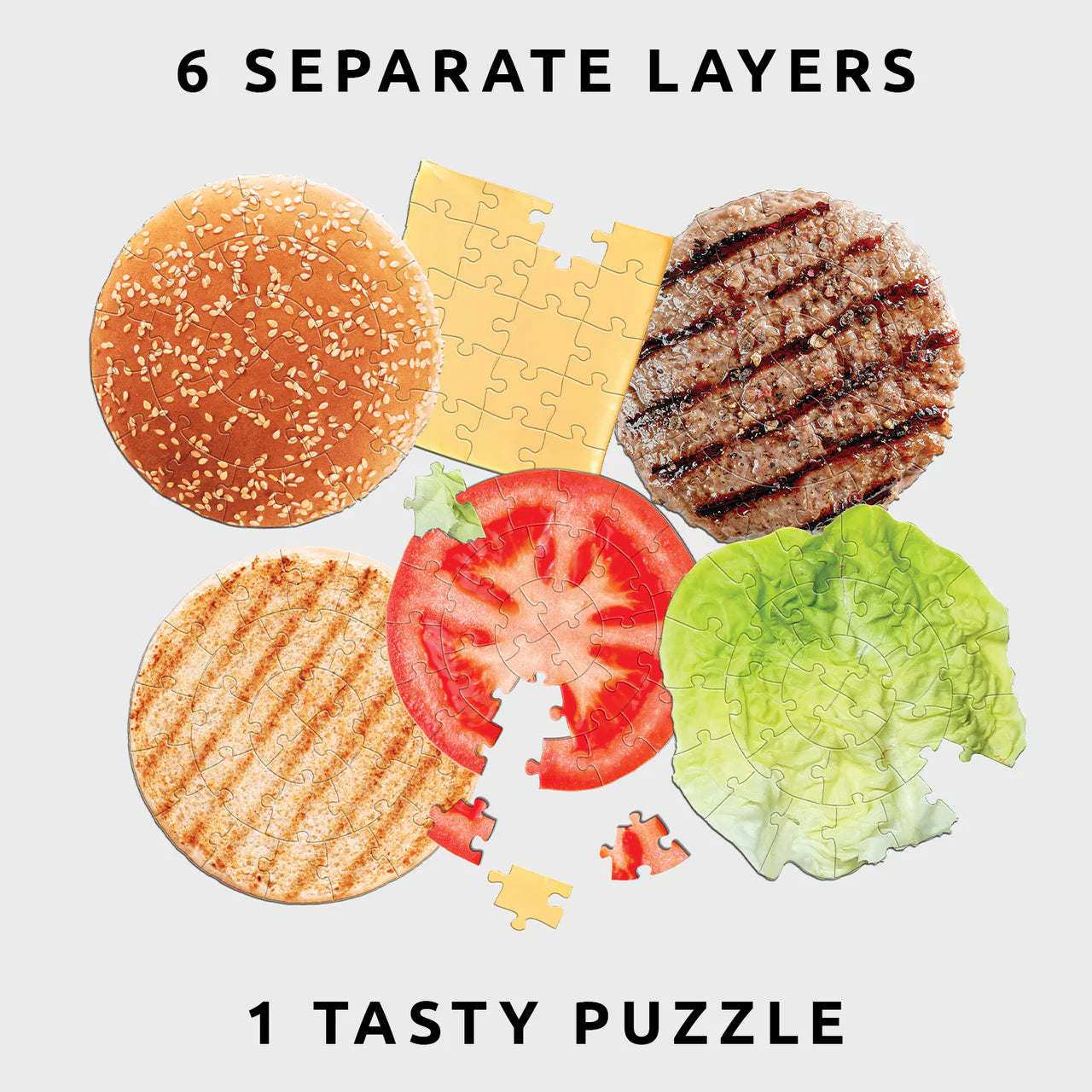 Burger Layer Jigsaw Puzzle