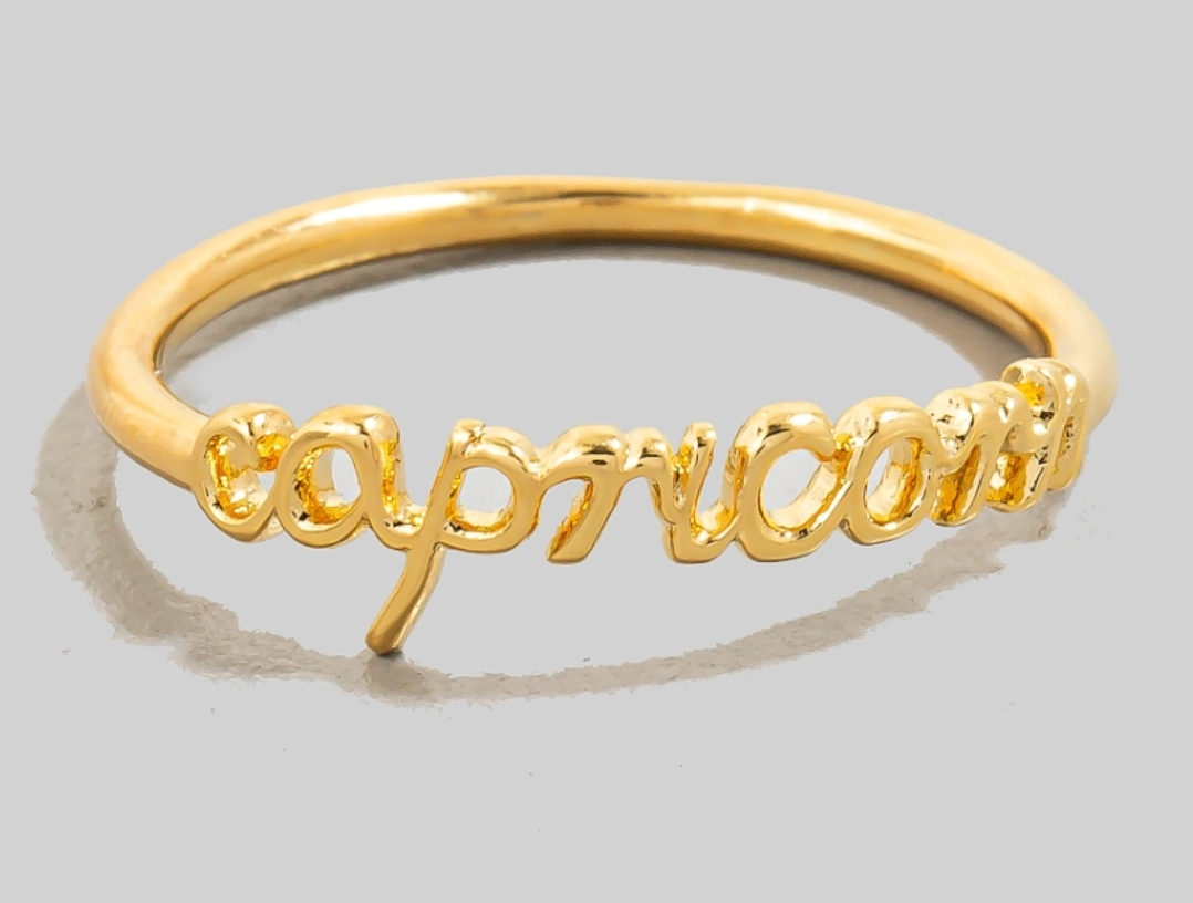 Capricorn Ring