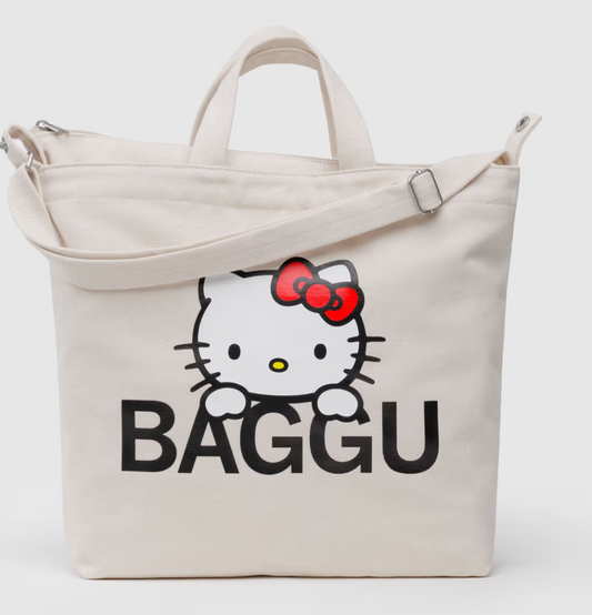 Horizontal Zip Duck Bag - Hello Kitty