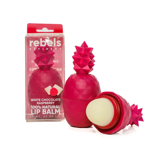 Fuchsia Pineapple Lip Balm - White Choc Raspberry