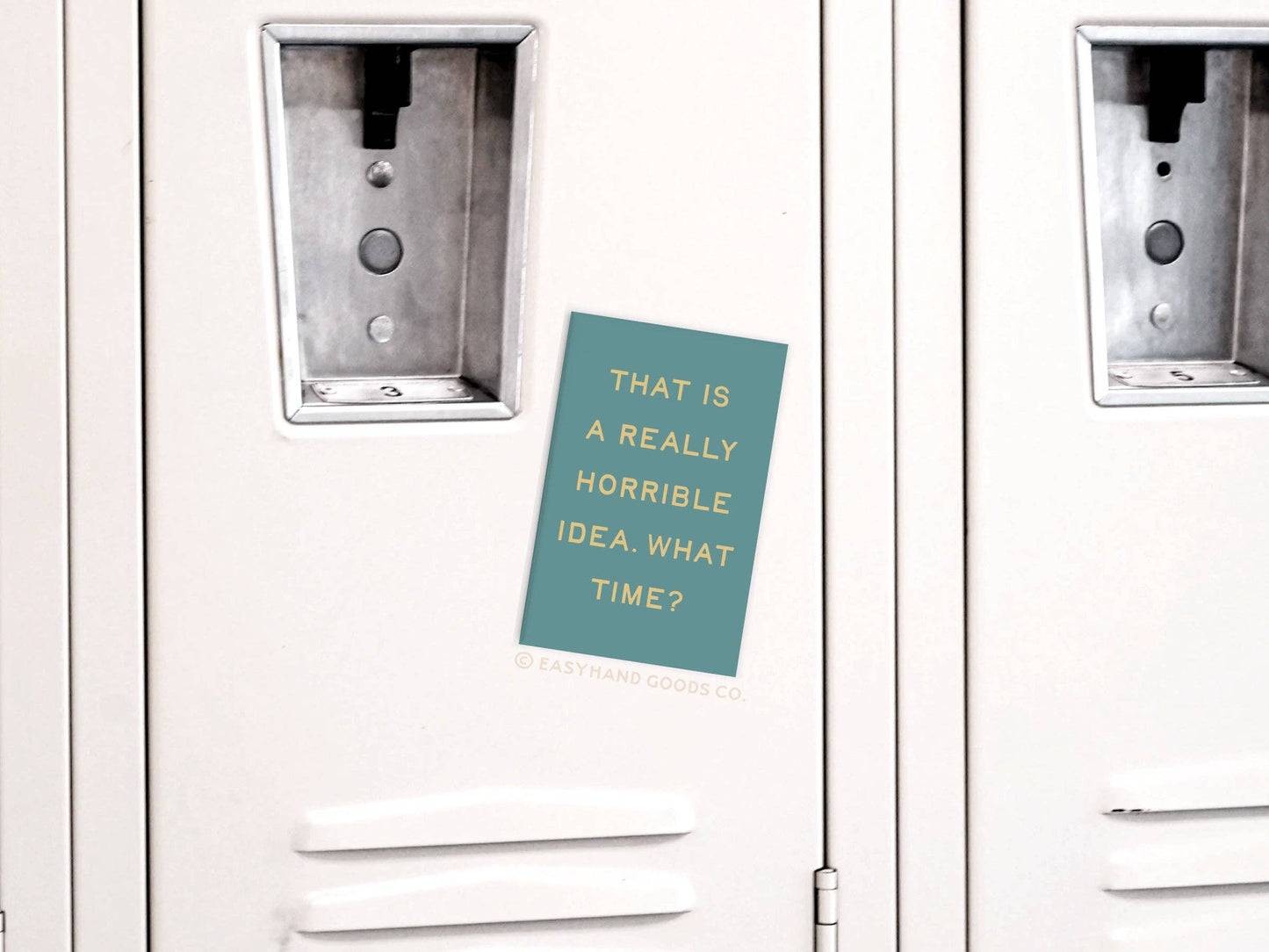 Really Horrible Idea Refrigerator Magnet