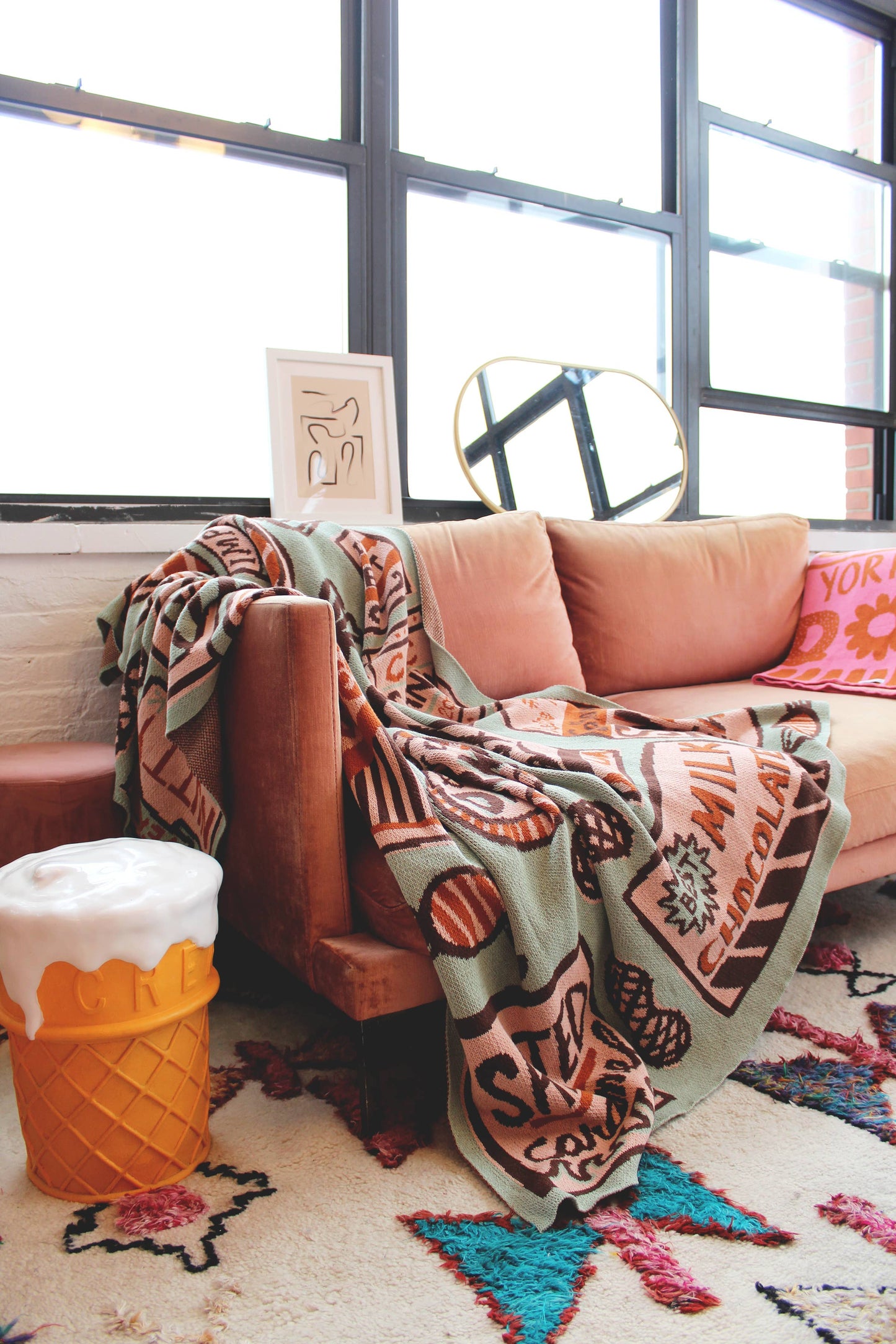 Sweet Treats Knit Blanket