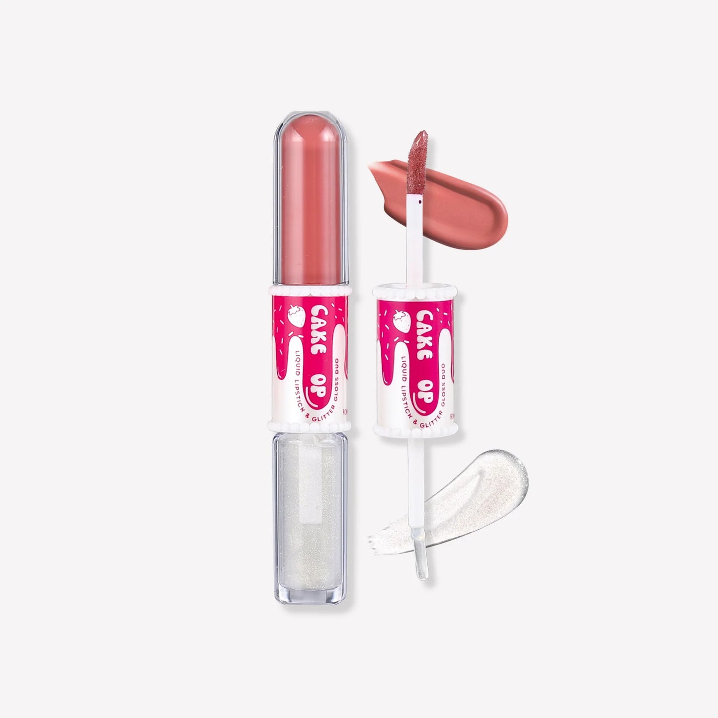 Cake Pop Liquid Lipstick and Glitter Gloss Topper Duo