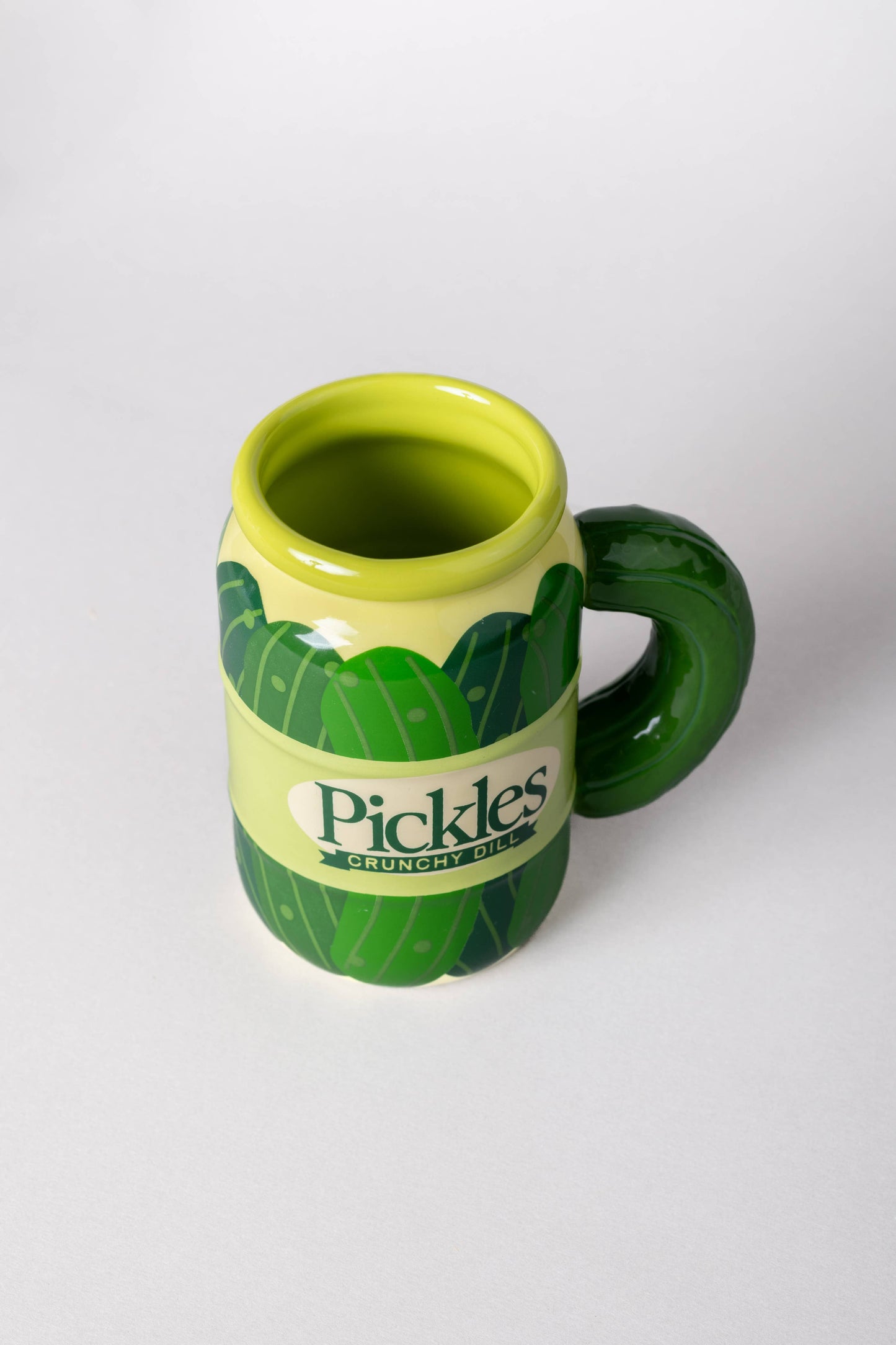 Novelty Ceramic Mug, Pickle Jar