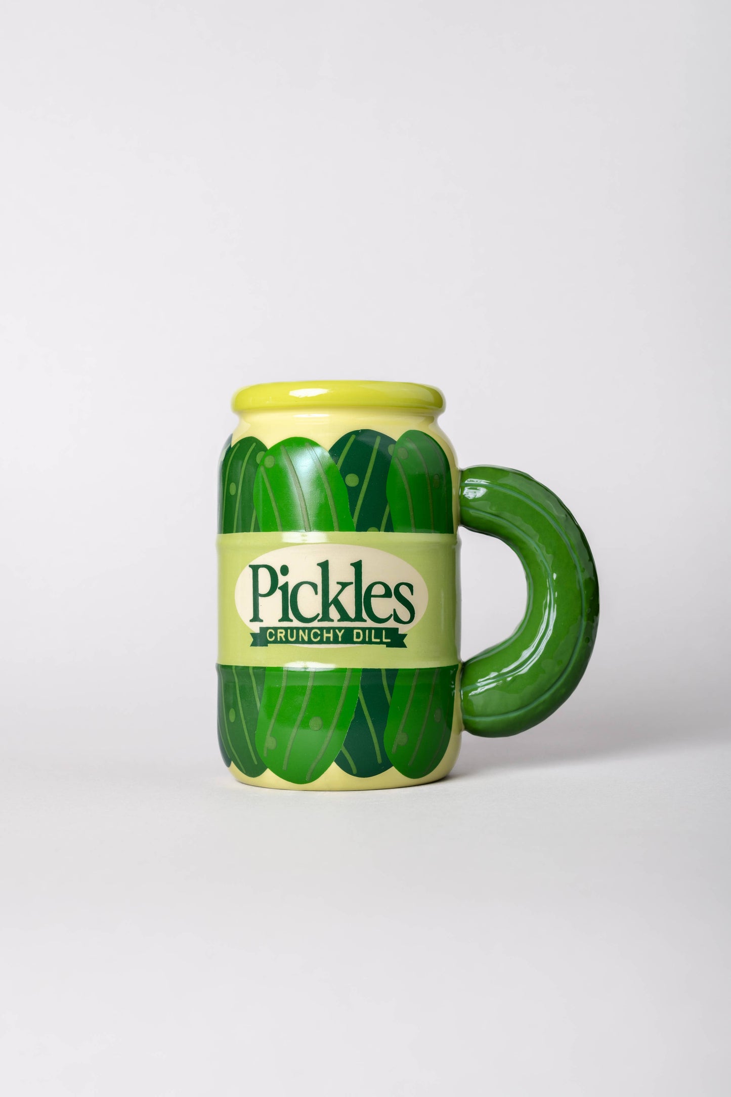 Novelty Ceramic Mug, Pickle Jar