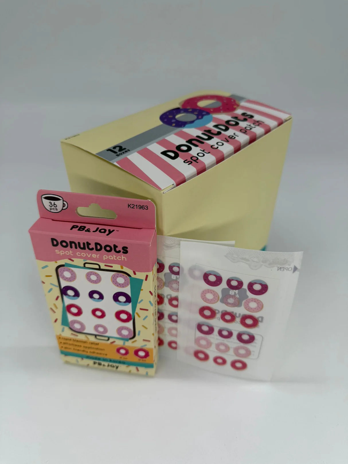 Donut Dots Korean Spot Cover Patch 36 pcs.