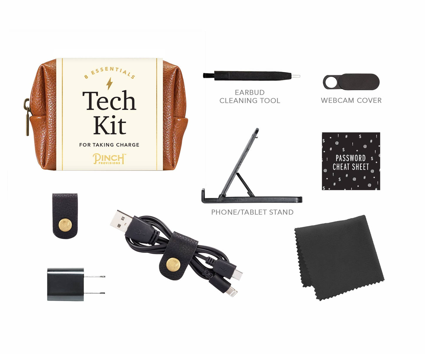 Tech Kit | Vegan Leather | Father's Day Gifts | Mens Gifts