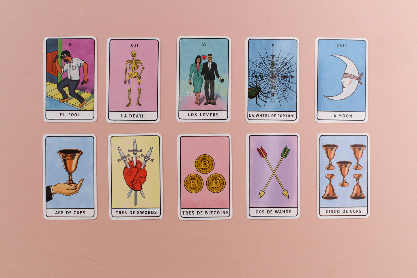 Millennial Loteria: El Tarot Deck