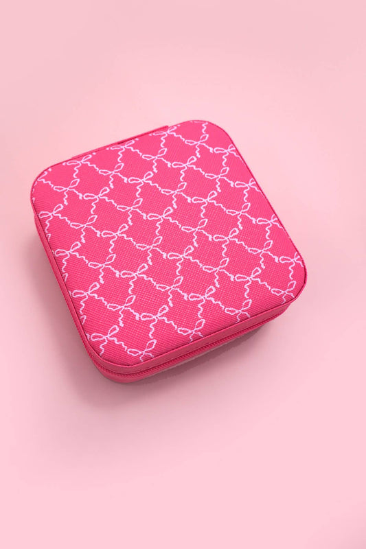 DESIGNED JEWELRY ORGANIZER TRAVEL BOX CASE | 40P566