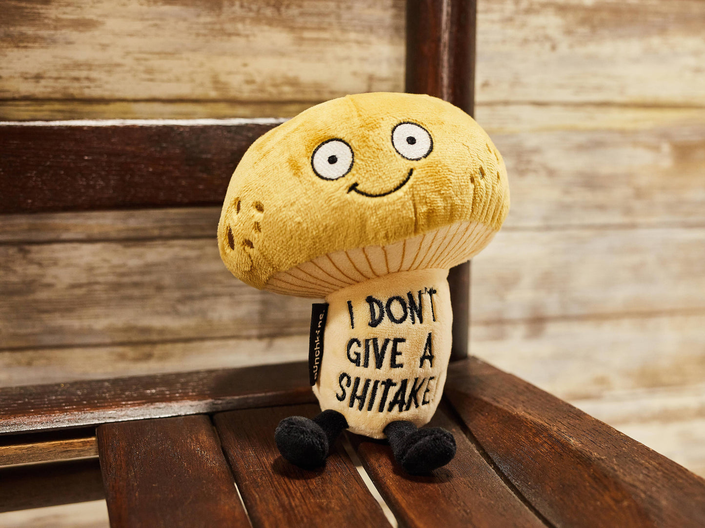 Mushroom Plush Snarky Plush White Elephant Gift Toy Funny