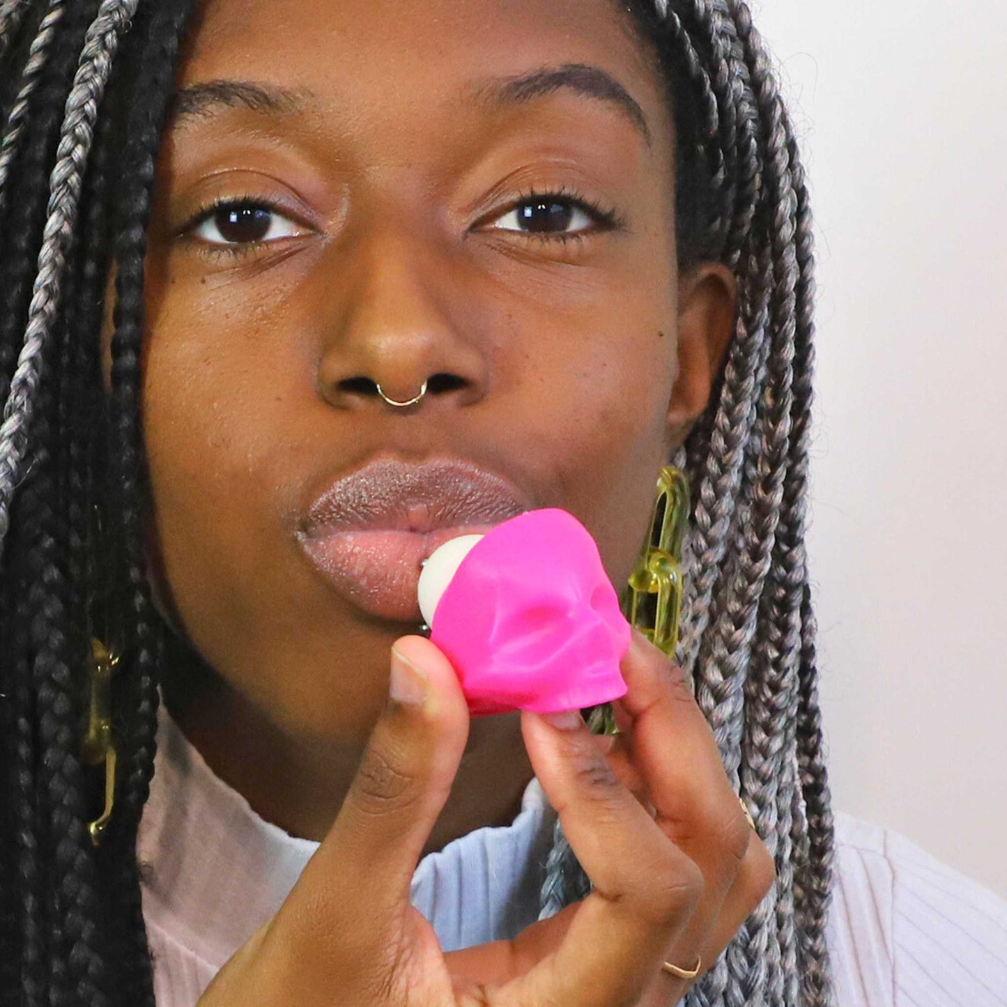 Pink Skull Lip Balm - Passion Fruit