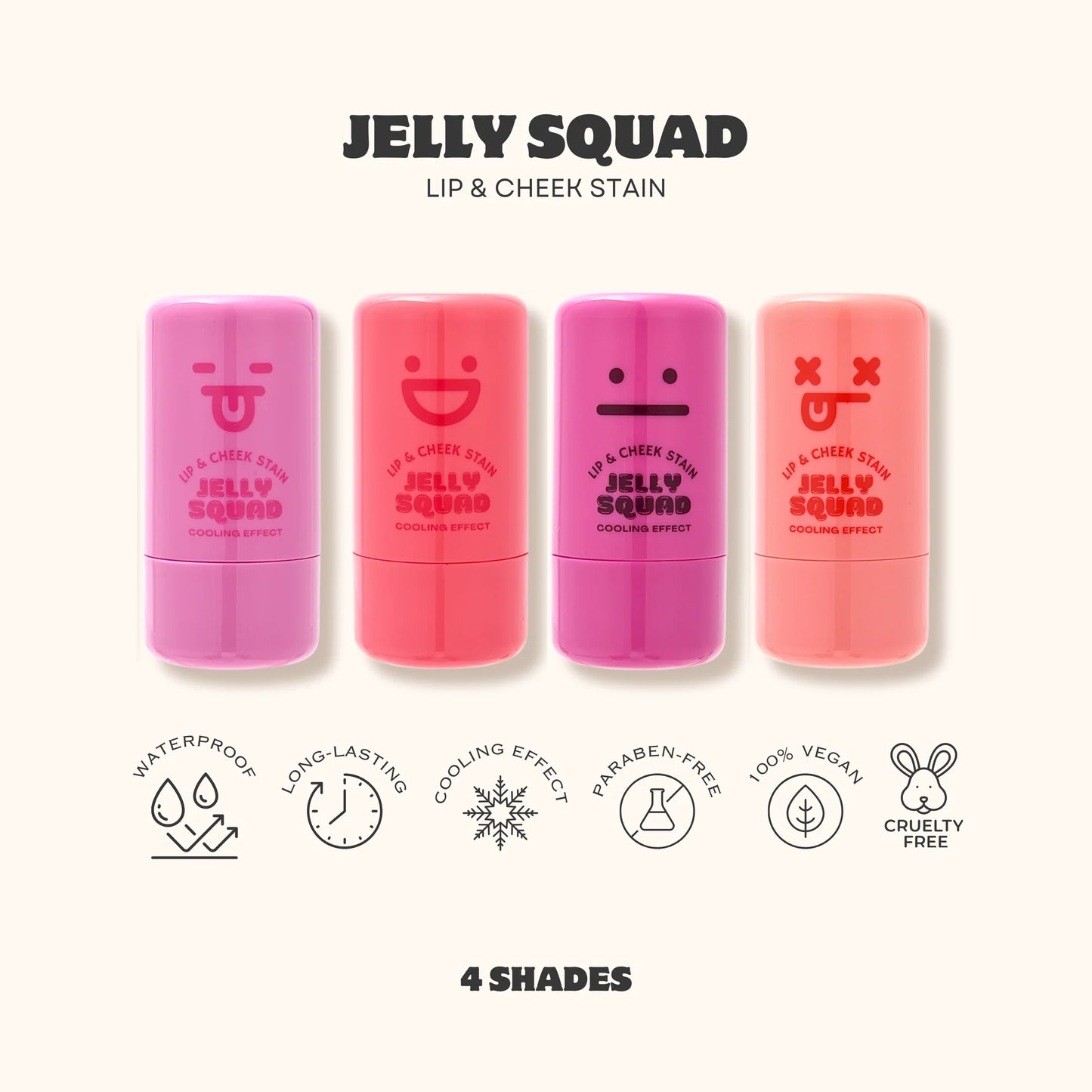 Jelly Squad Lip + Cheek Stain