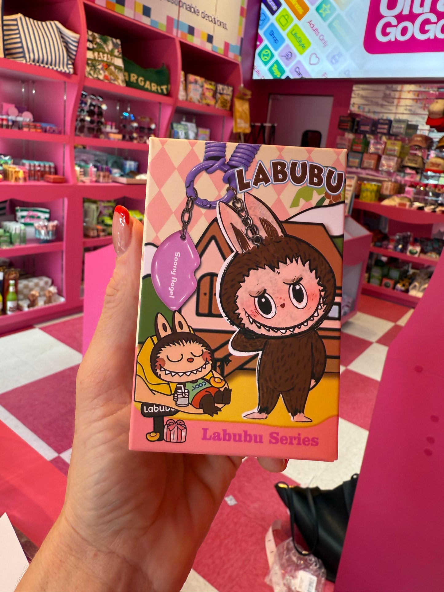 Labubu Wrist Key Chain