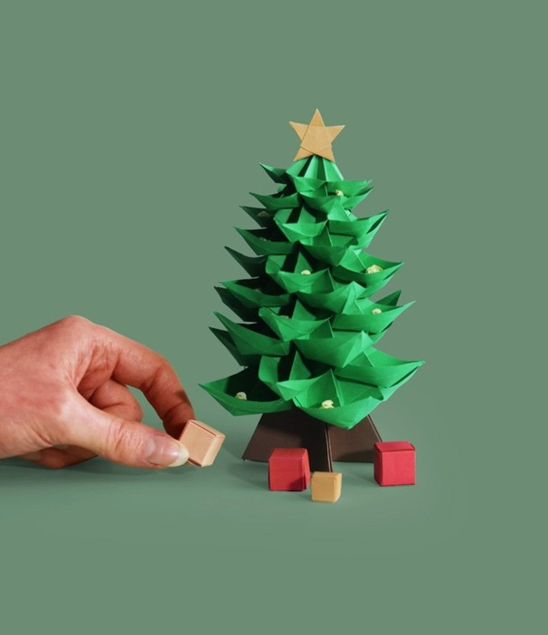 Christmas Tree Origami