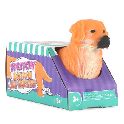 Stretchy Golden Retriever Sensory Toy