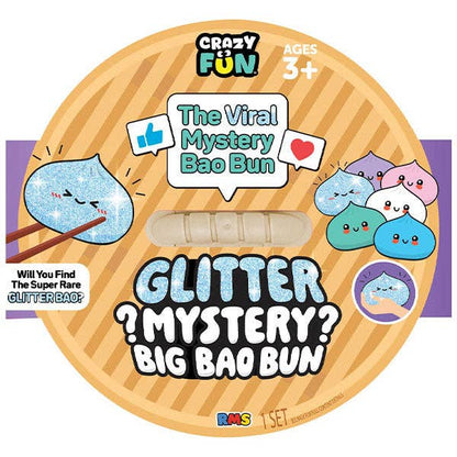 Crazy Fun Official RMS Big Mystery 7" Bao Bun –Rare Glitter