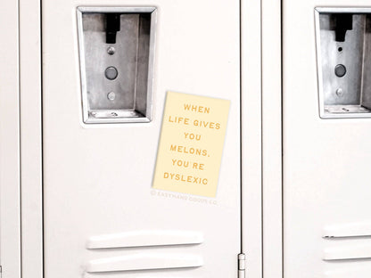 Life Gives You Melons Refrigerator Magnet