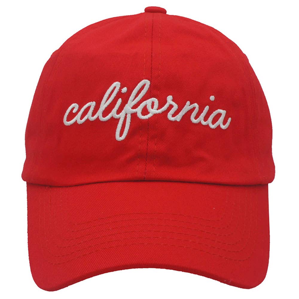 CALIFORNIA SCRIPT BASEBALL CAP, IHT 72463CP