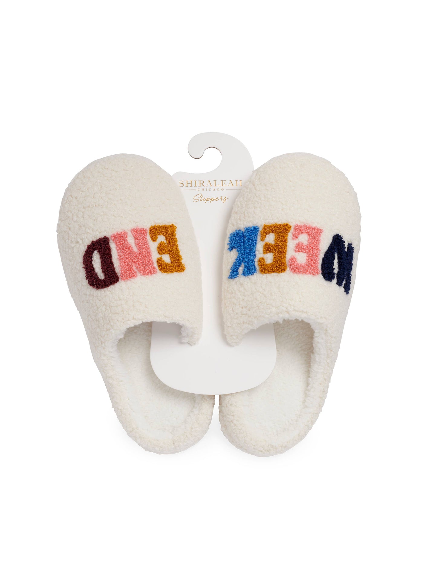 "WEEKEND" SLIPPERS