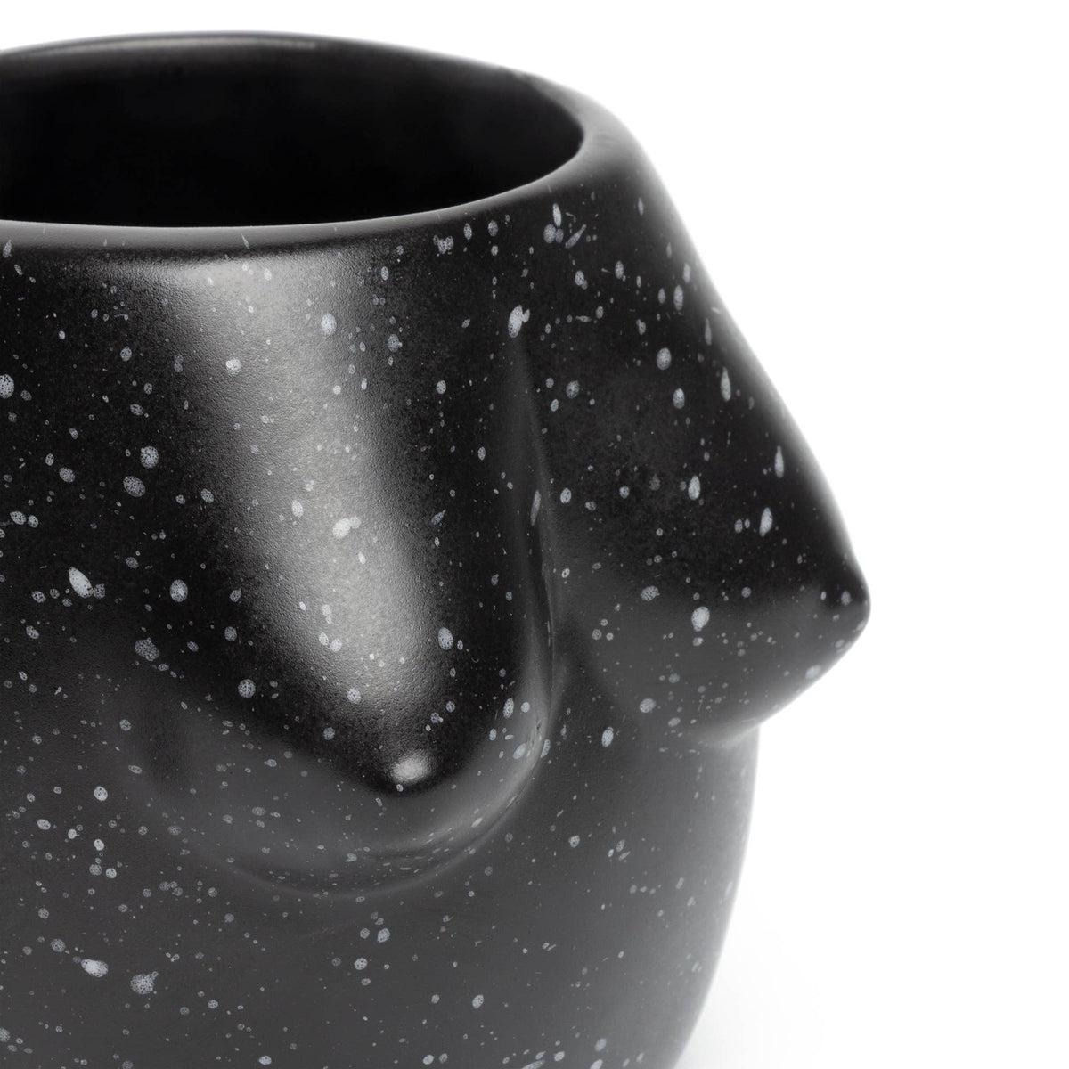 Tits Black Round Mug HF