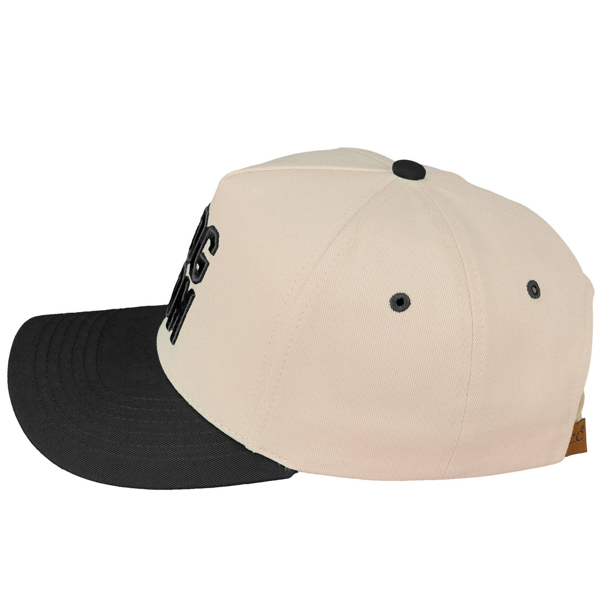 C.C DOG MOM Embroidered Two Tone Trucker Cap
