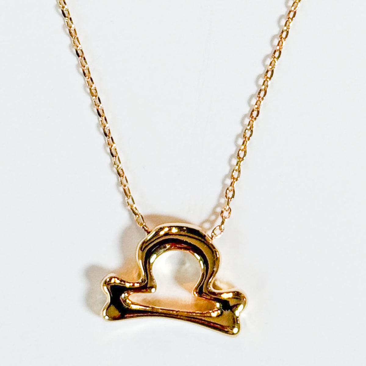 Gold Dipped Zodiac Sign Pendant Necklace