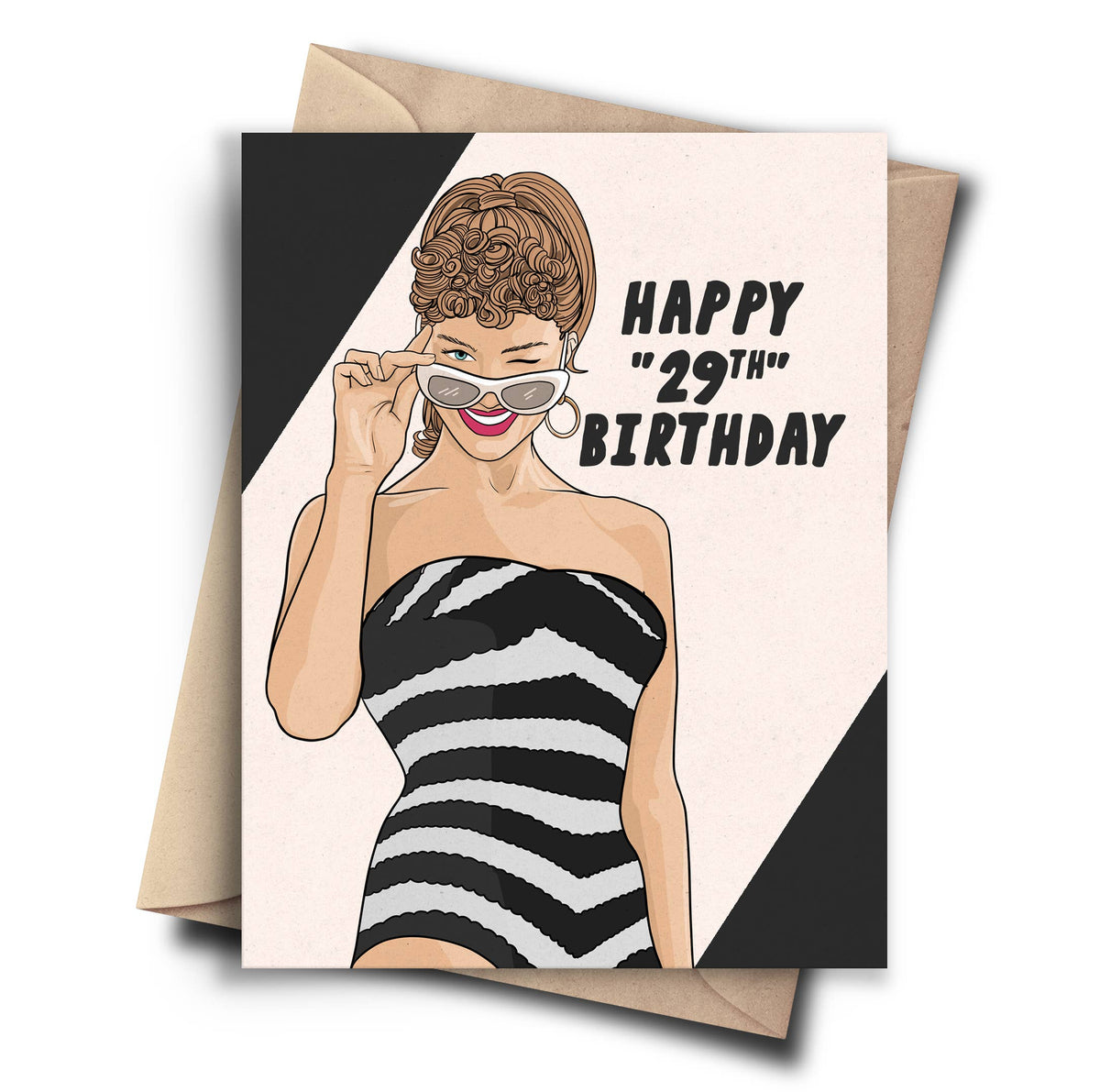 Funny Birthday Card - Barbie Pop Culture Card