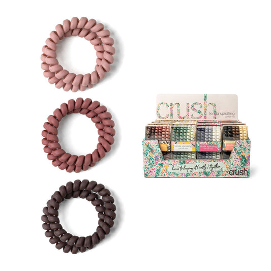 Crush Kinda Spiraling Coil Hair Ties