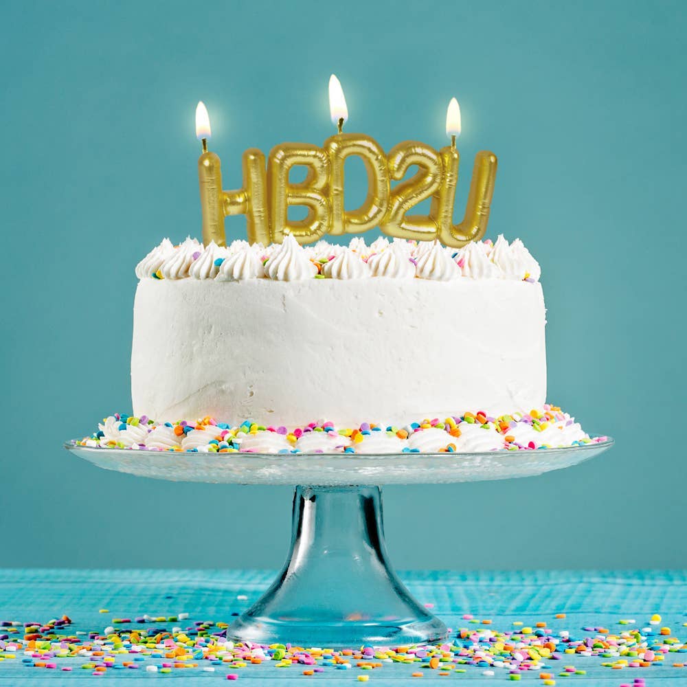 LIGHTEN UP Party Candles - HBD2U
