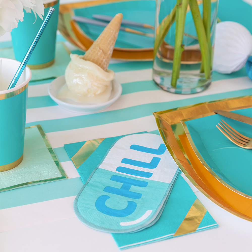 "Chill" Pill Guest Napkins - 16 Pk.