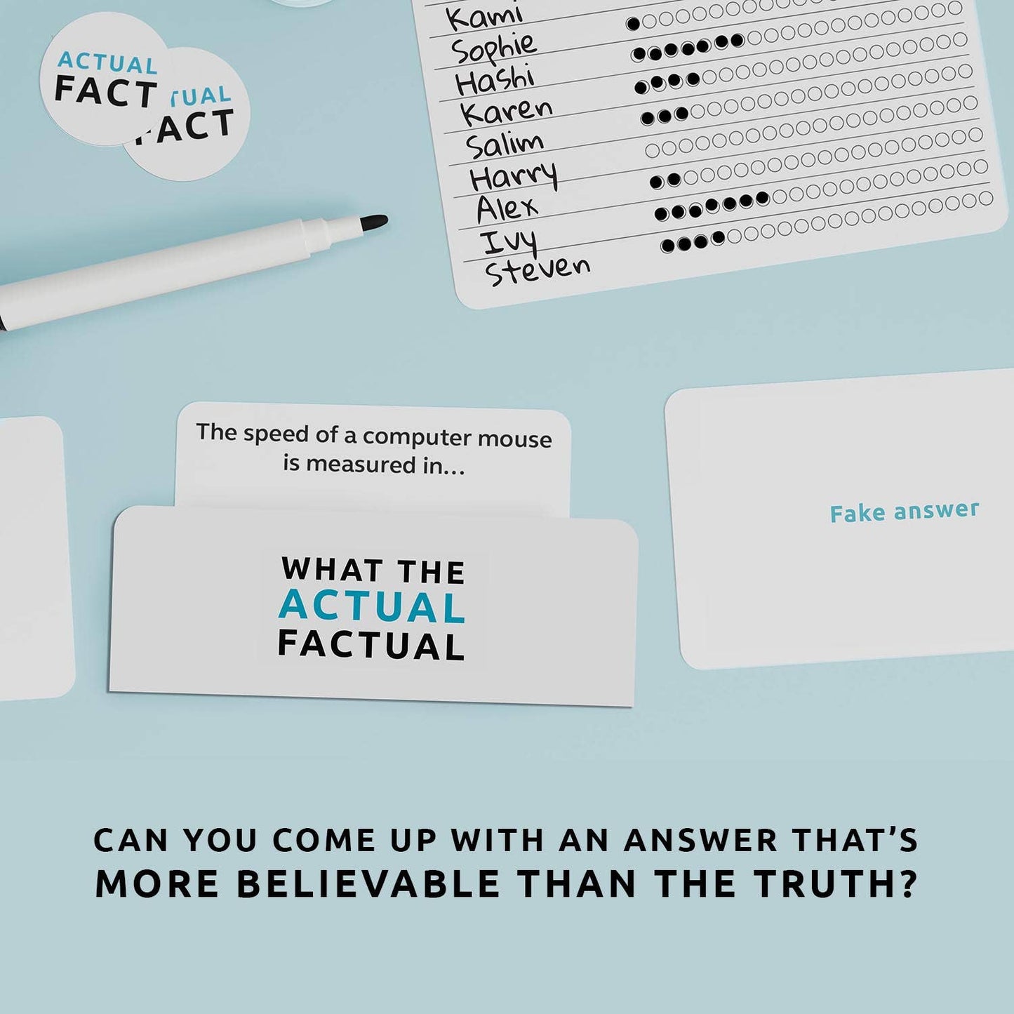What The Actual Factual™ | Games For Adults | Family Game