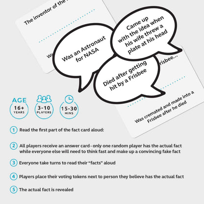 What The Actual Factual™ | Games For Adults | Family Game