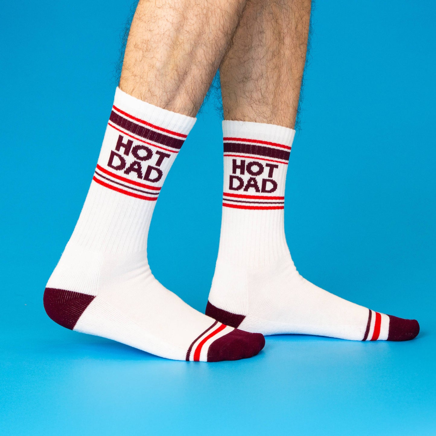 Hot Dad Gym Crew Socks